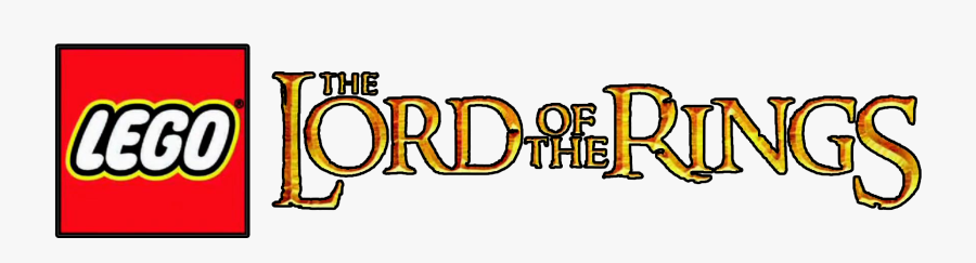 Lego The Lord Of The Rings Review - Lego Lord Of The Rings Logo, Transparent Clipart