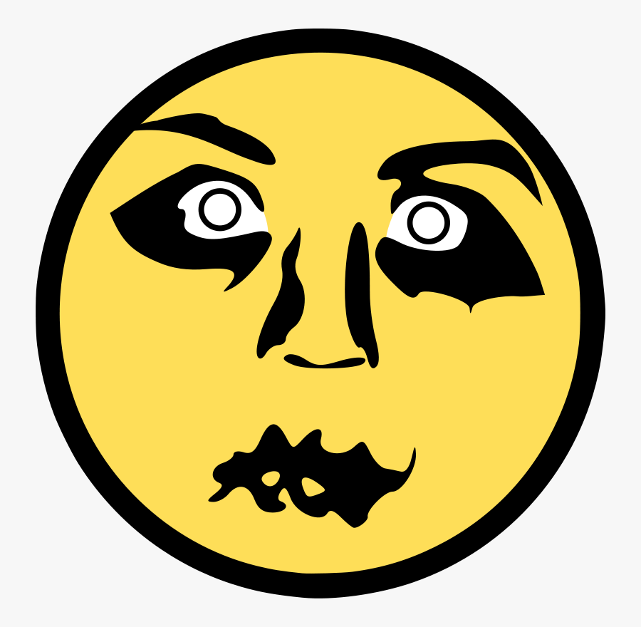 Creepy Chan Smile - Creepy Emotes Transparent, Transparent Clipart