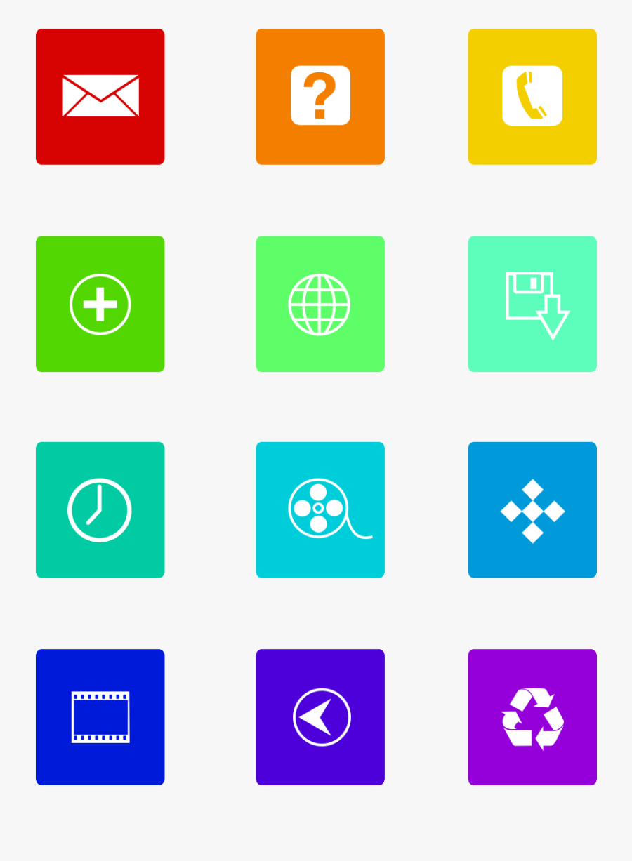 Mobile Phone Icon Decorative Element Png And Psd - Icon, Transparent Clipart
