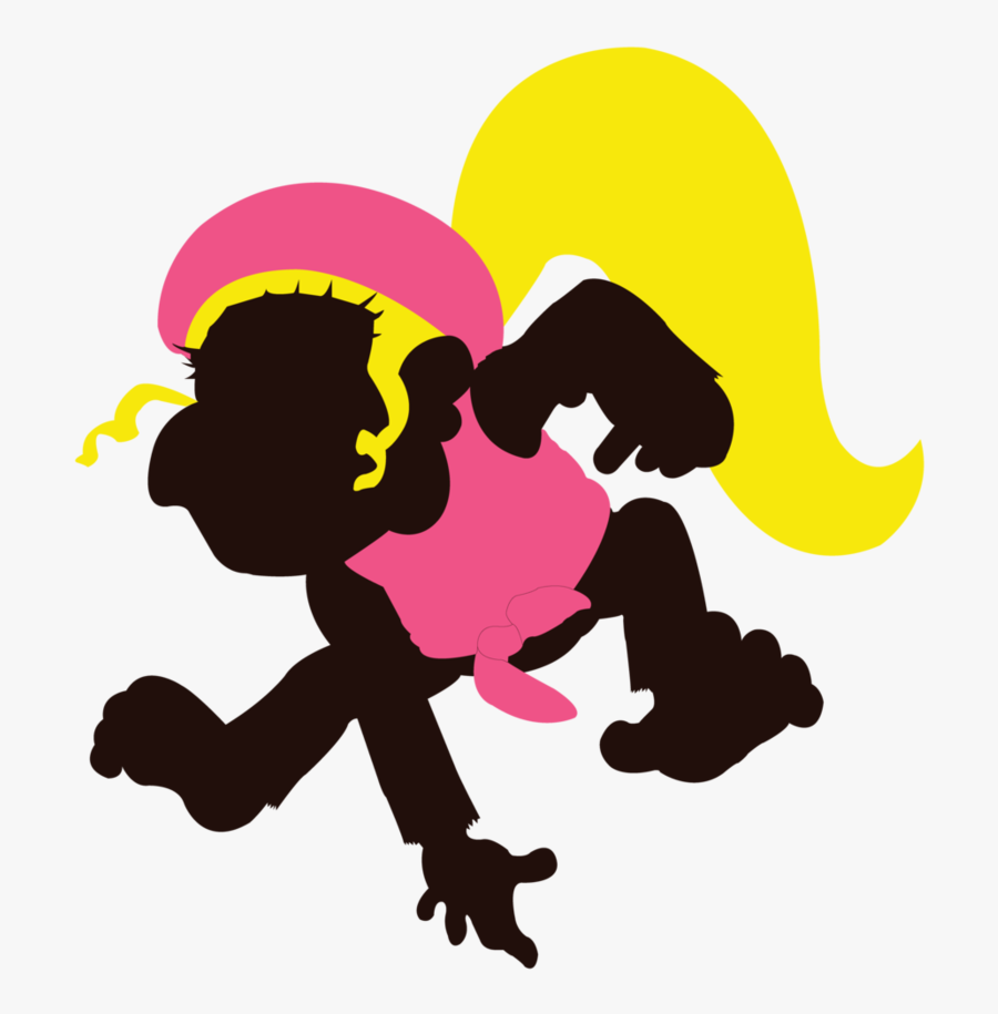 Donkey Kong At Getdrawings Com Free For Ⓒ - Girl Donkey Kong Character, Transparent Clipart