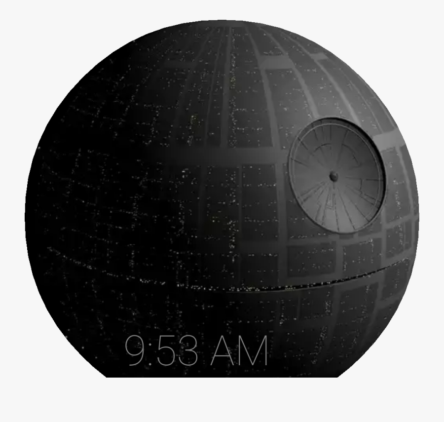 Transparent Death Star Png - Death Star, Transparent Clipart