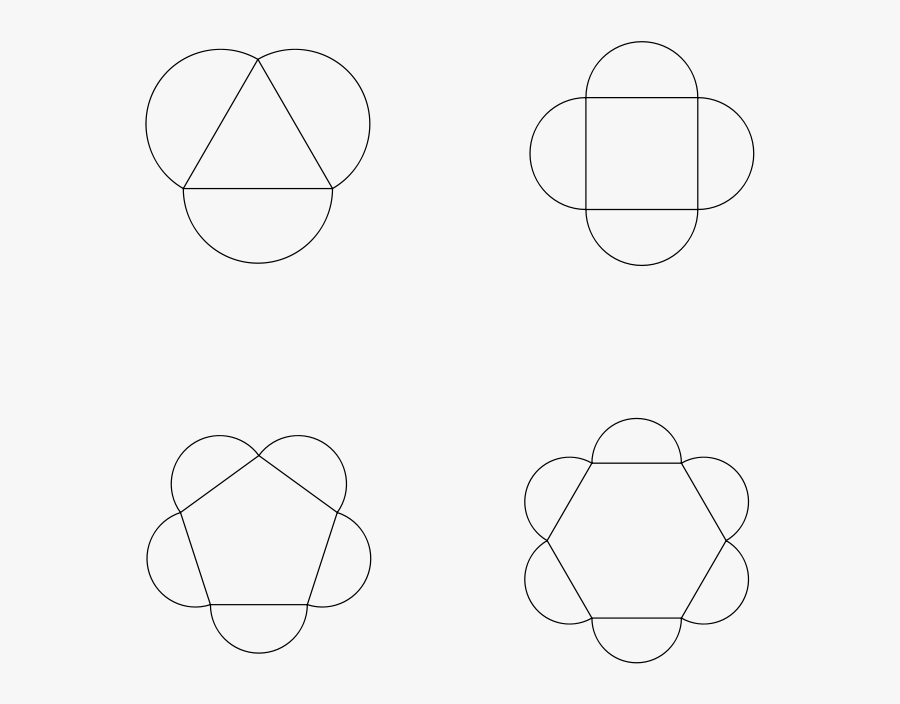 Half Circle Clipart - Sketch, Transparent Clipart