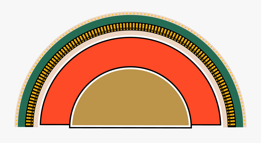 Adobe Illustrator Cut A - Half Circle Shaped Objects, Transparent Clipart