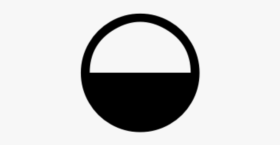 Cliparts Half Circle - Circle, Transparent Clipart