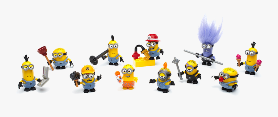 Lego Clipart Mega Block - Mega Bloks Minions Series 8, Transparent Clipart
