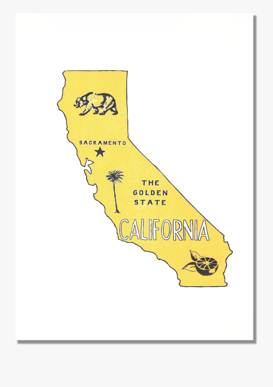 Flag Of California, Transparent Clipart