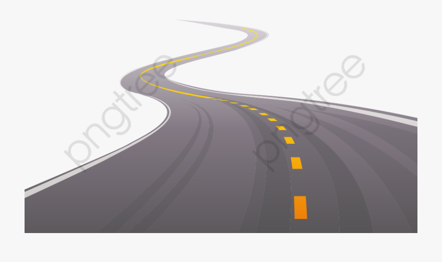 Road The Way Clipart - Transparent Road Png, Transparent Clipart