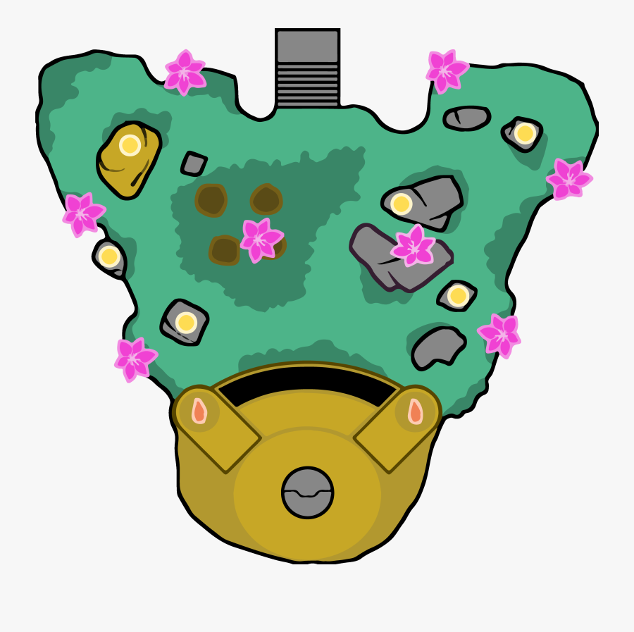 Clipart Explosion Callout - Leviathan Pleasure Gardens Map, Transparent Clipart