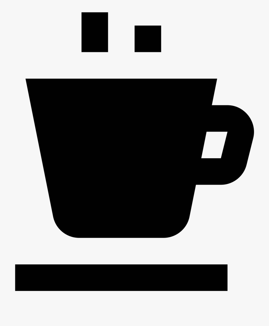 Teacup Stack Icon, Transparent Clipart