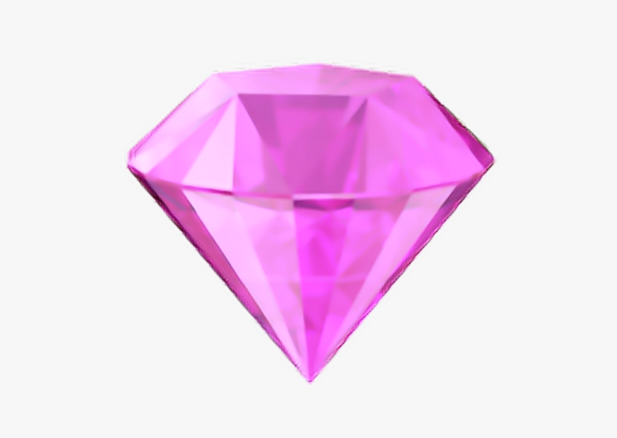 #pink #diamond #emoji #cute - Pink Diamond Emoji, Transparent Clipart