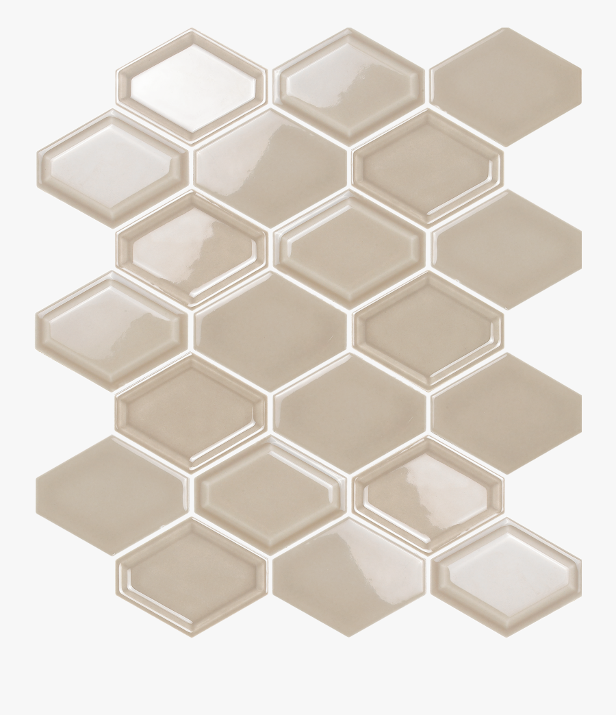 Transparent Tile Floor Clipart - Nova Hex Steel, Transparent Clipart