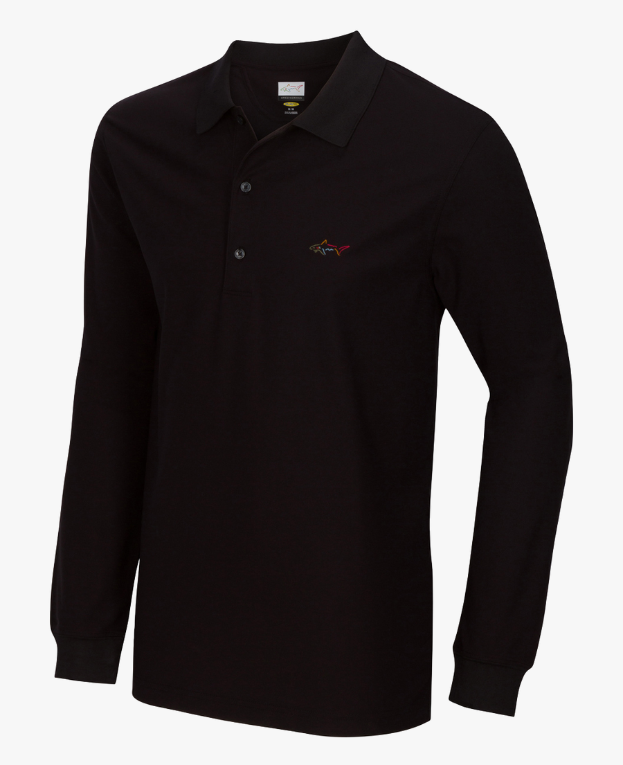 Black - Nike Women's Core Long Sleeve Cotton Crew, Transparent Clipart