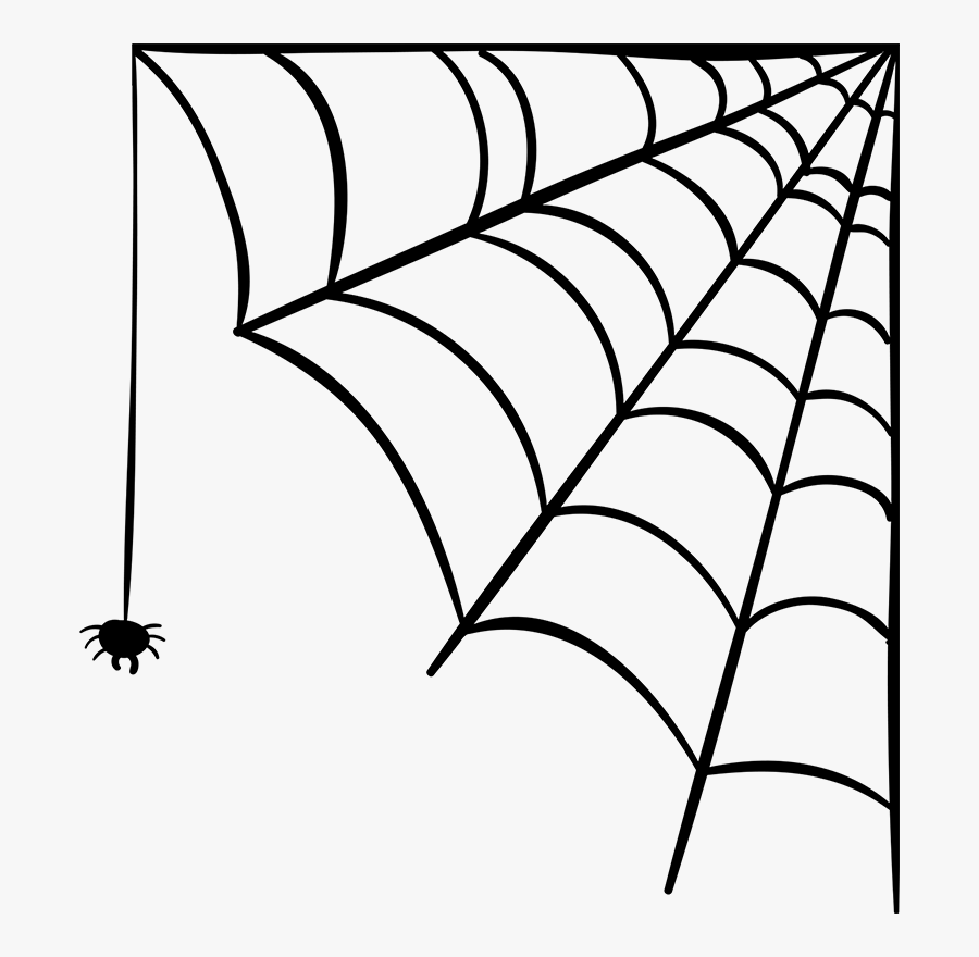 Halloween Spider Web Png, Transparent Clipart