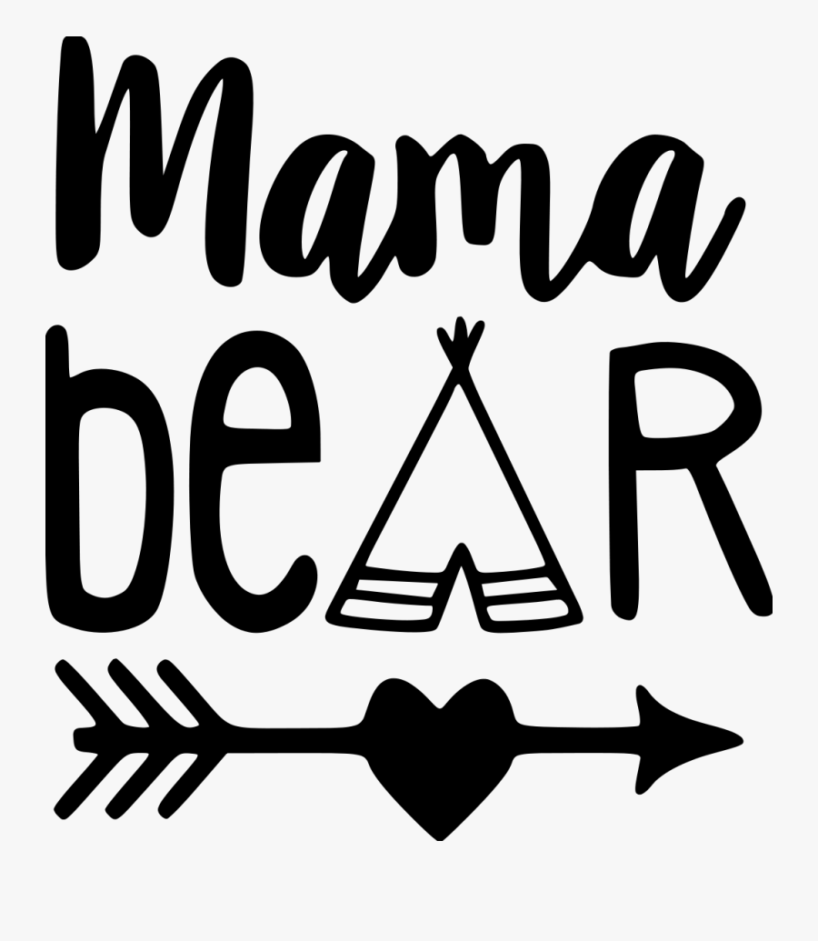 Transparent Mama Bear Clipart, Transparent Clipart