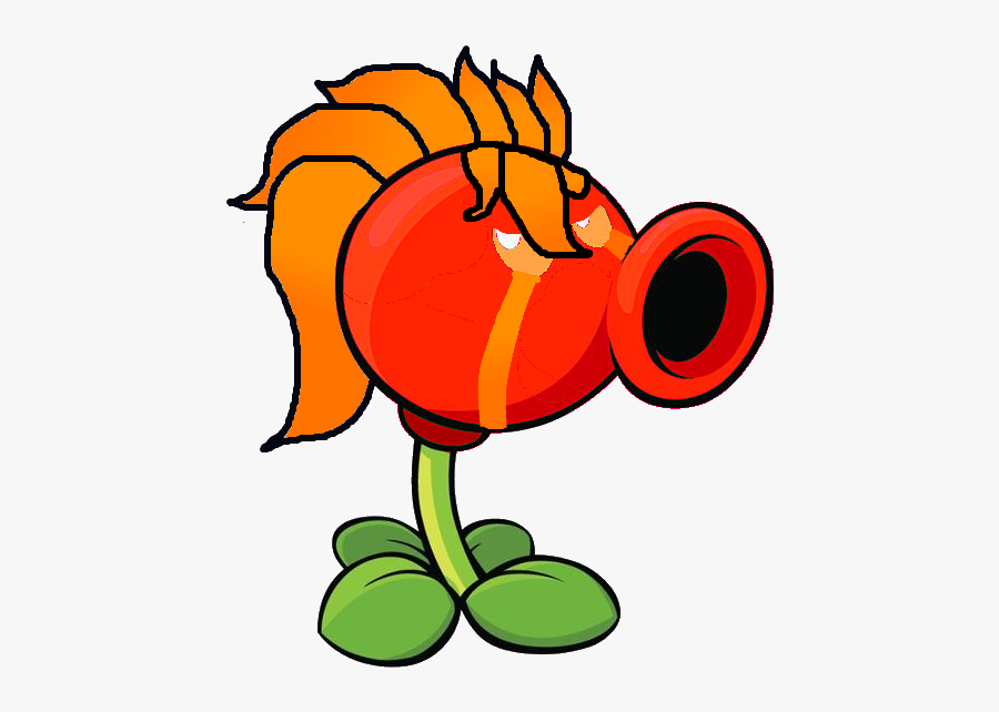 Boot Leg Flaming Pea - Ice Shooter Plants Vs Zombies, Transparent Clipart