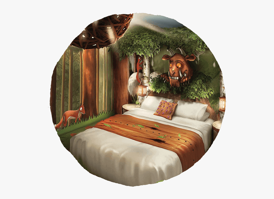 Clipart Bed Hotel Bed - Gruffalo Bedroom Ideas, Transparent Clipart