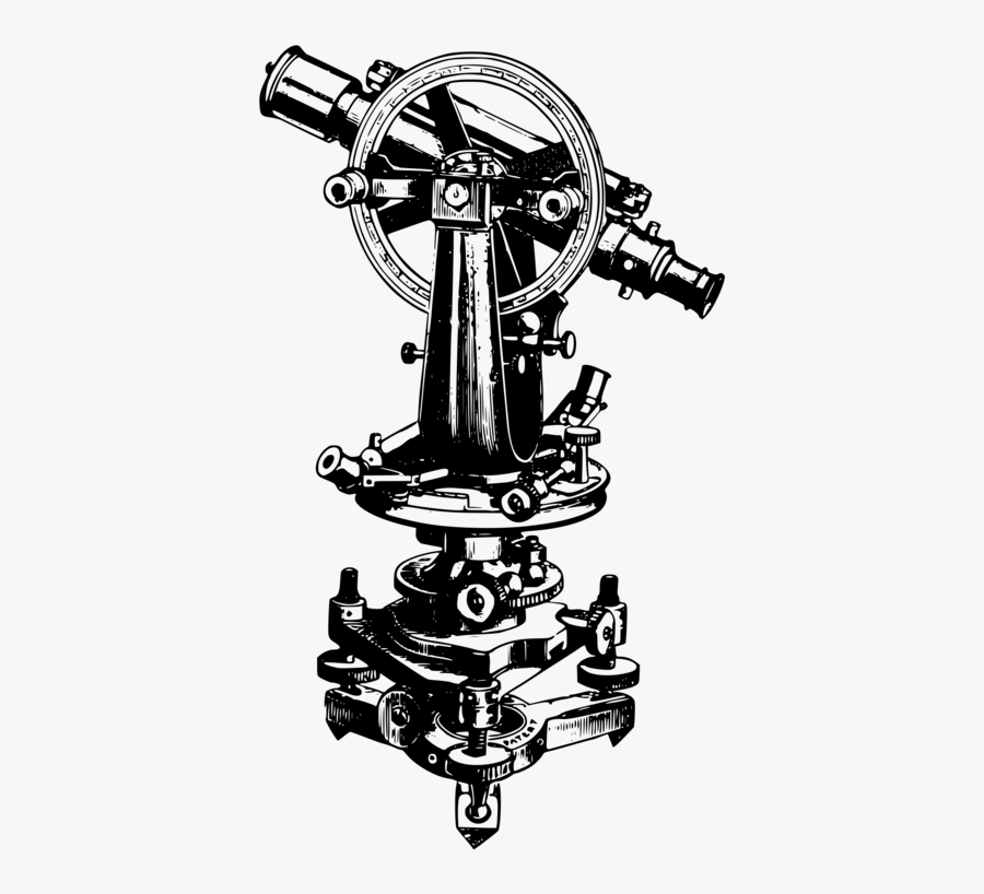 Machine,angle,hardware Accessory - Theodolite .png, Transparent Clipart