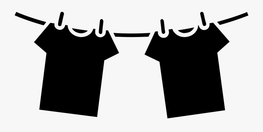 Clothing Icon Png - Cloth Hanging Icon, Transparent Clipart