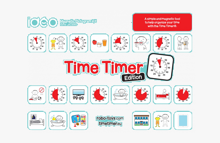 Time Timer, Transparent Clipart