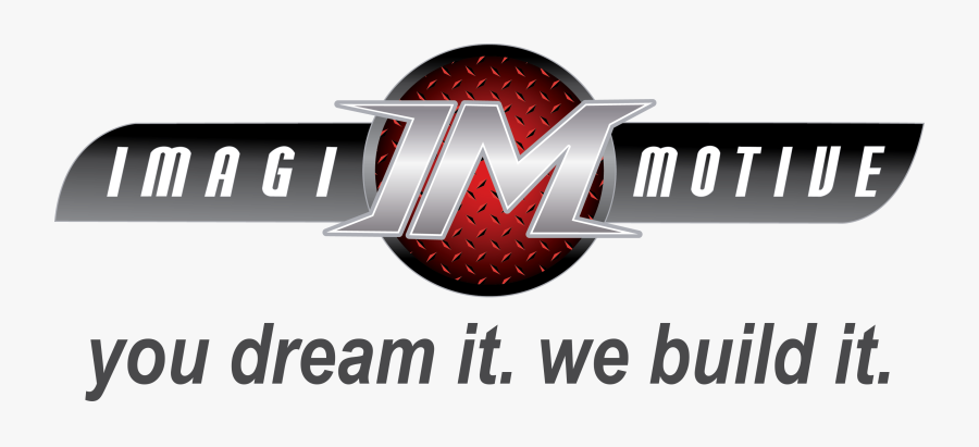 Imagimotive Logo With Slogan - Emblem, Transparent Clipart