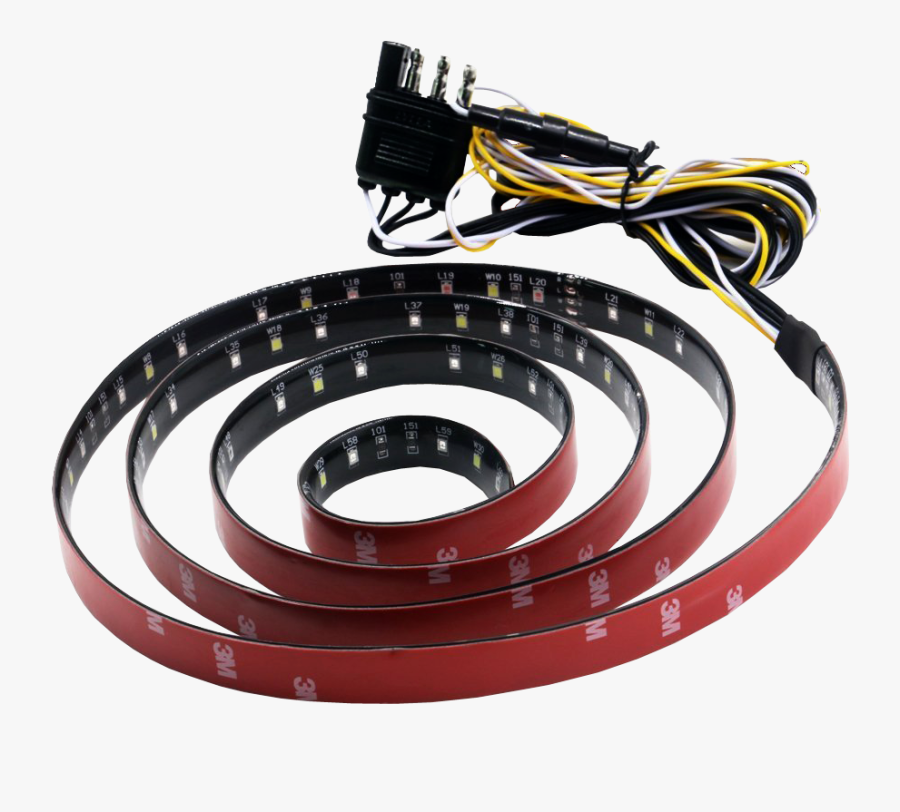 Led Tailgate Light Bar Light Strip - Spiral, Transparent Clipart