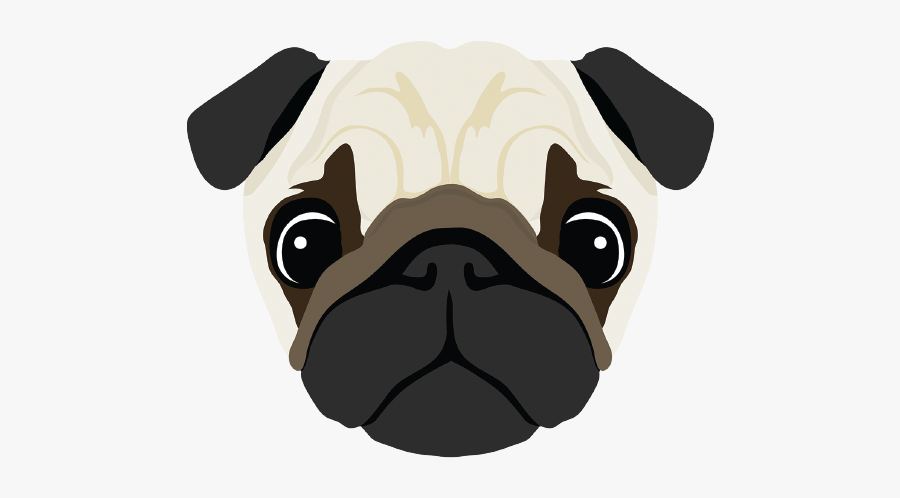 Puggle T-shirt Puppy Gift - Pug Birthday Girl Party, Transparent Clipart