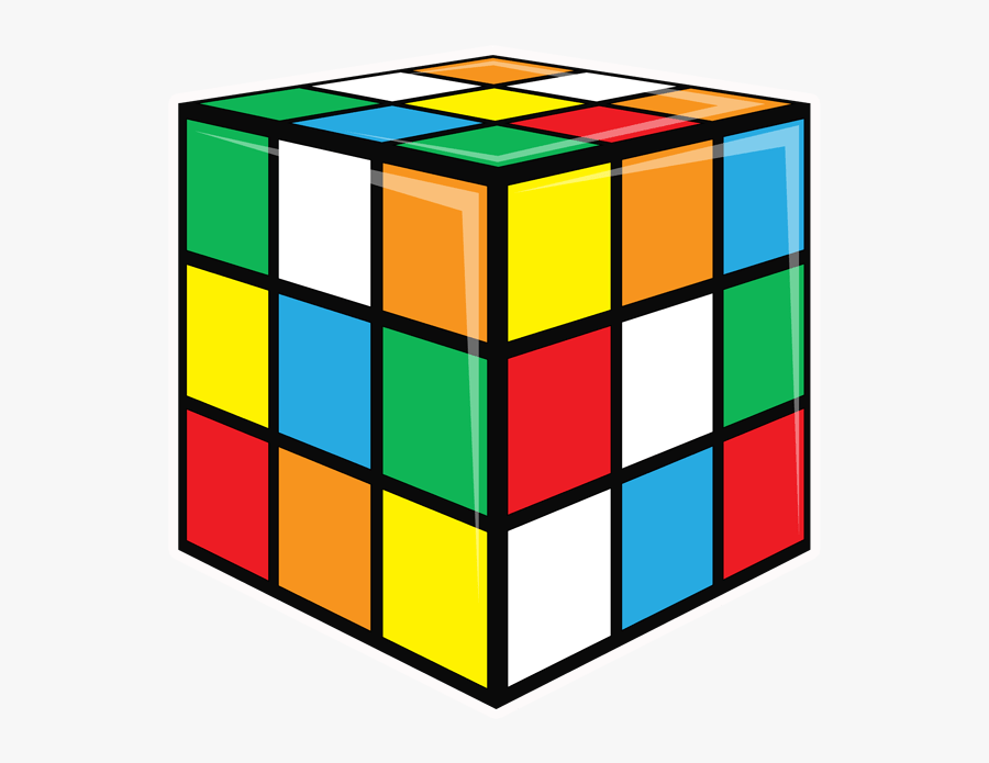 80"s Rubik"s Cube Png Clipart , Png Download - 80's Rubix Cube Clipart, Transparent Clipart