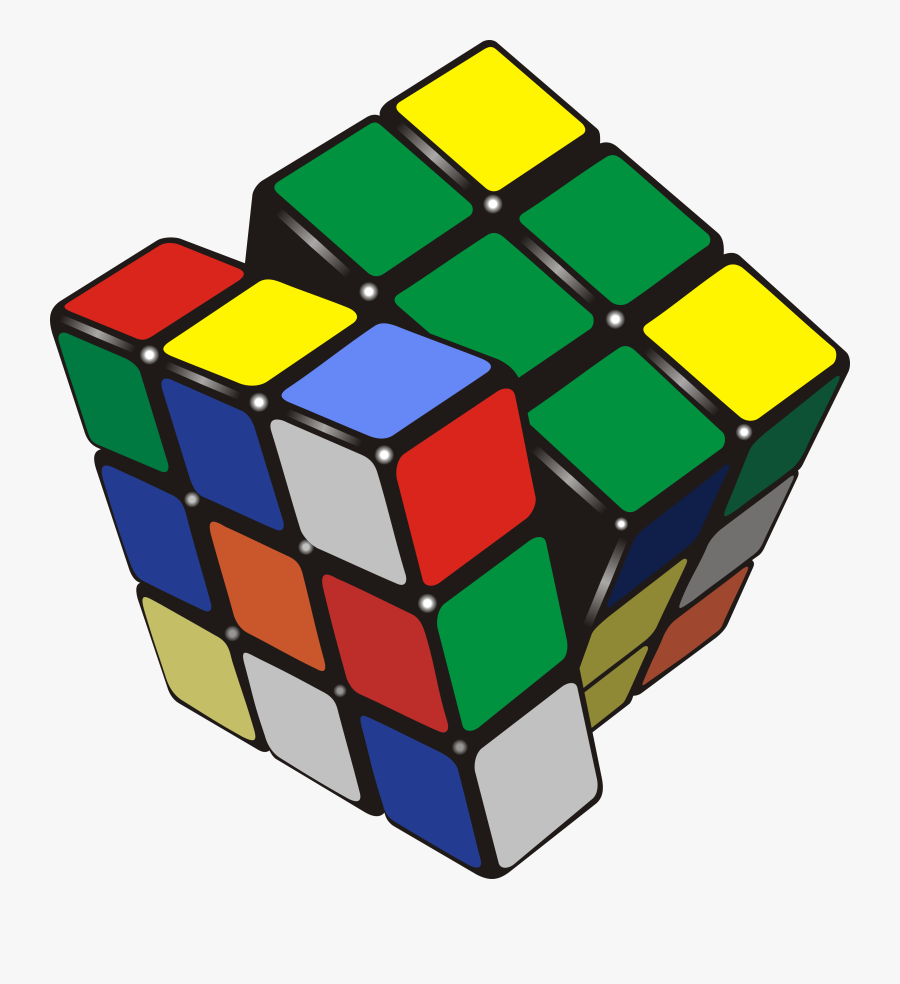 Rubik's Cube Free, Transparent Clipart