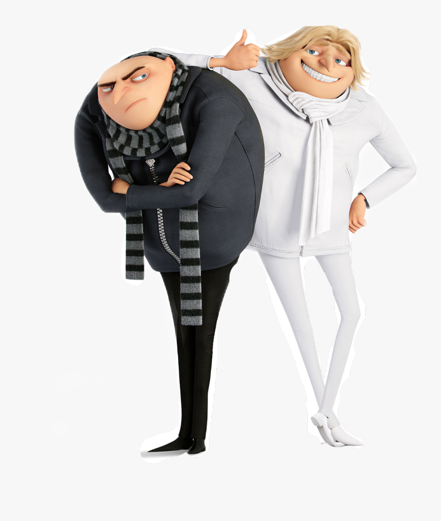 #gru #dru #freetoedit - Despicable Me 3 Gru And Dru, Transparent Clipart