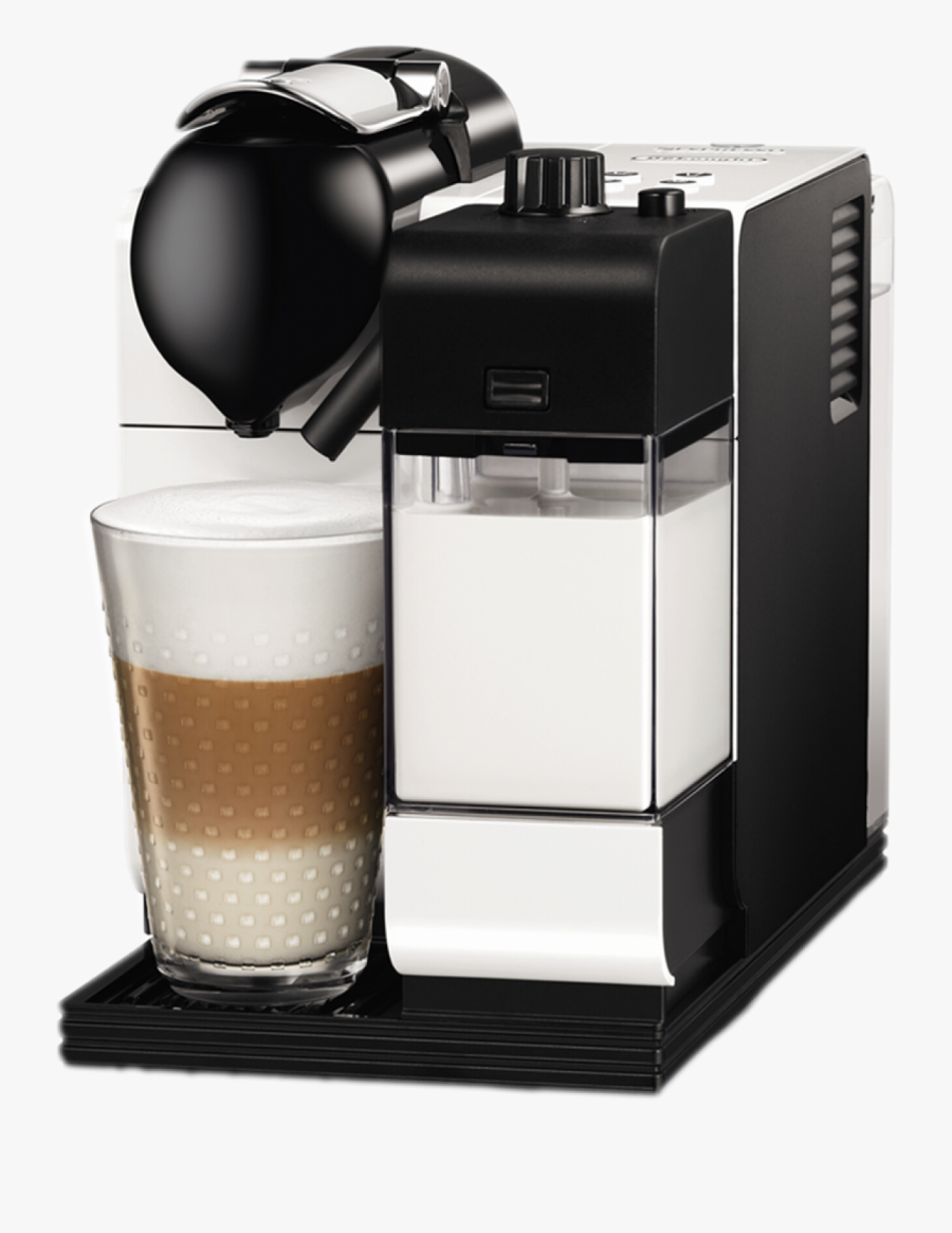 Coffee Machine Png Image - Nespresso Delonghi Lattissima Plus, Transparent Clipart