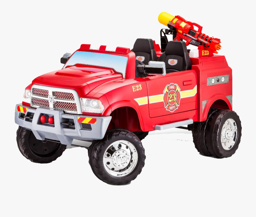 Fire Truck Transparent File - Avigo Ram 3500 Fire Truck, Transparent Clipart