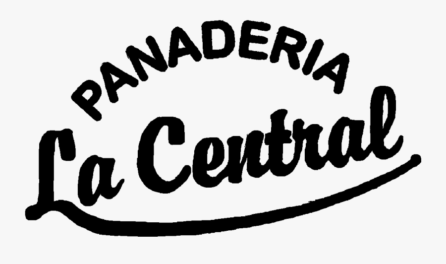 Panaderia La Central - Calligraphy, Transparent Clipart
