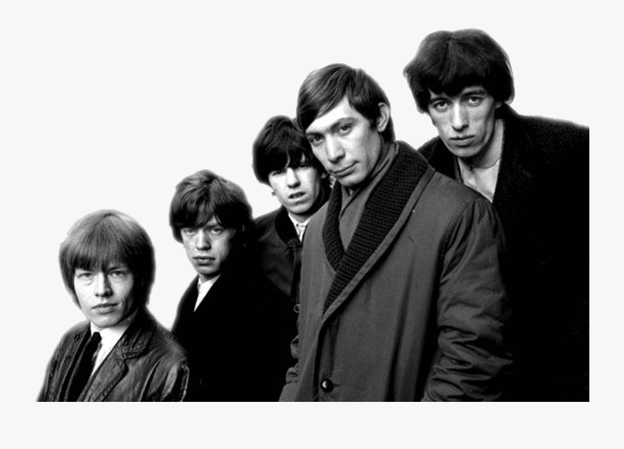 The Rolling Stones Side View Five - Rolling Stones Band Iconic, Transparent Clipart