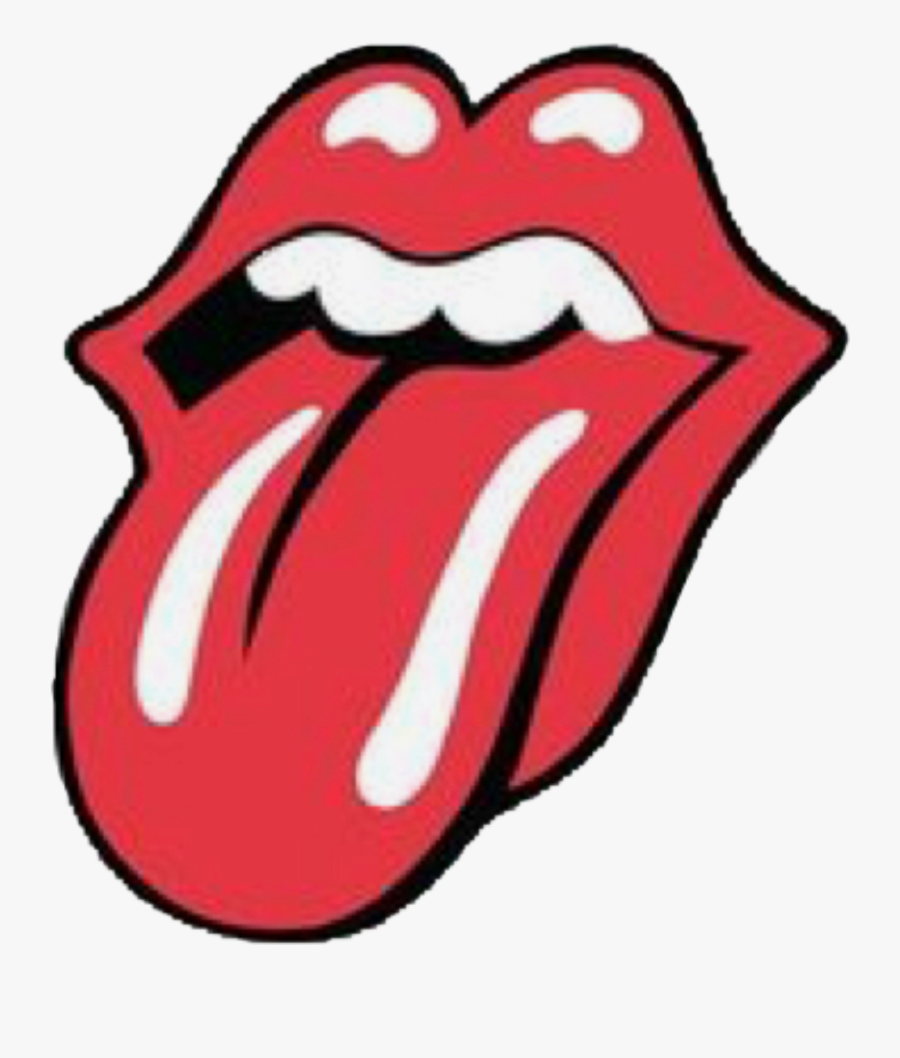 ☆rolling Stones Sticker☆ - Rolling Stones Tongue, Transparent Clipart