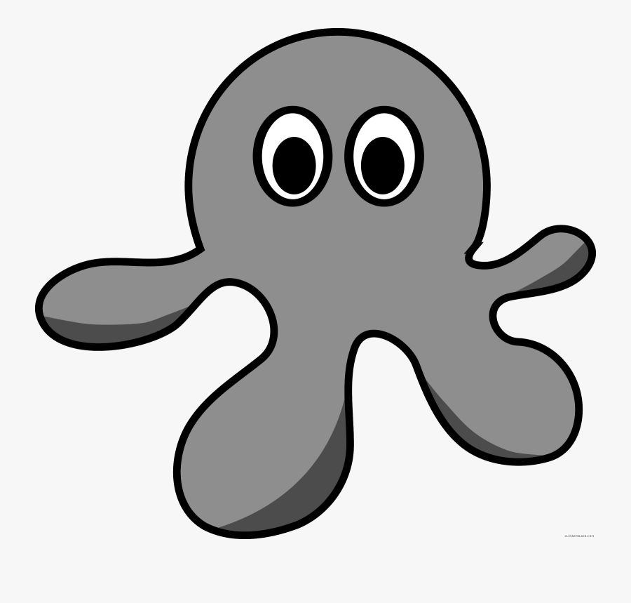 Octopus Clip Art Vector Graphics Image Openclipart - Cartoon Octopus, Transparent Clipart
