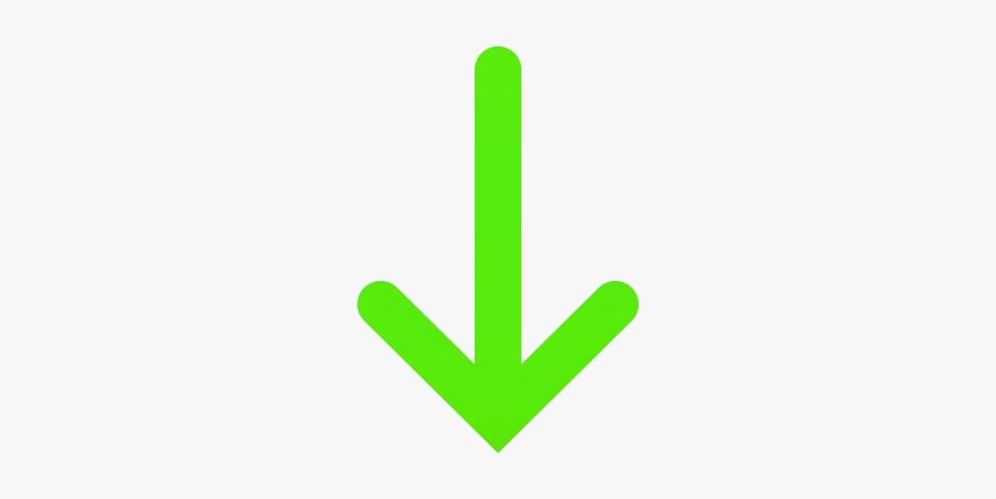 Transparent Arrow Pointing Down Png Image Clipart - Sign, Transparent Clipart