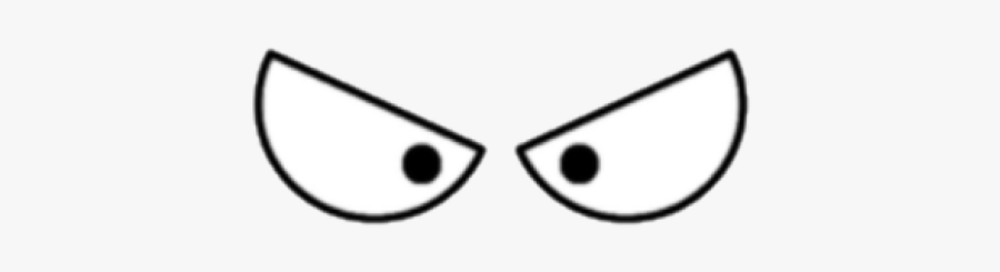 Angry Cartoon Eyes Png - Angry Cartoon Eyes Transparent, Transparent Clipart