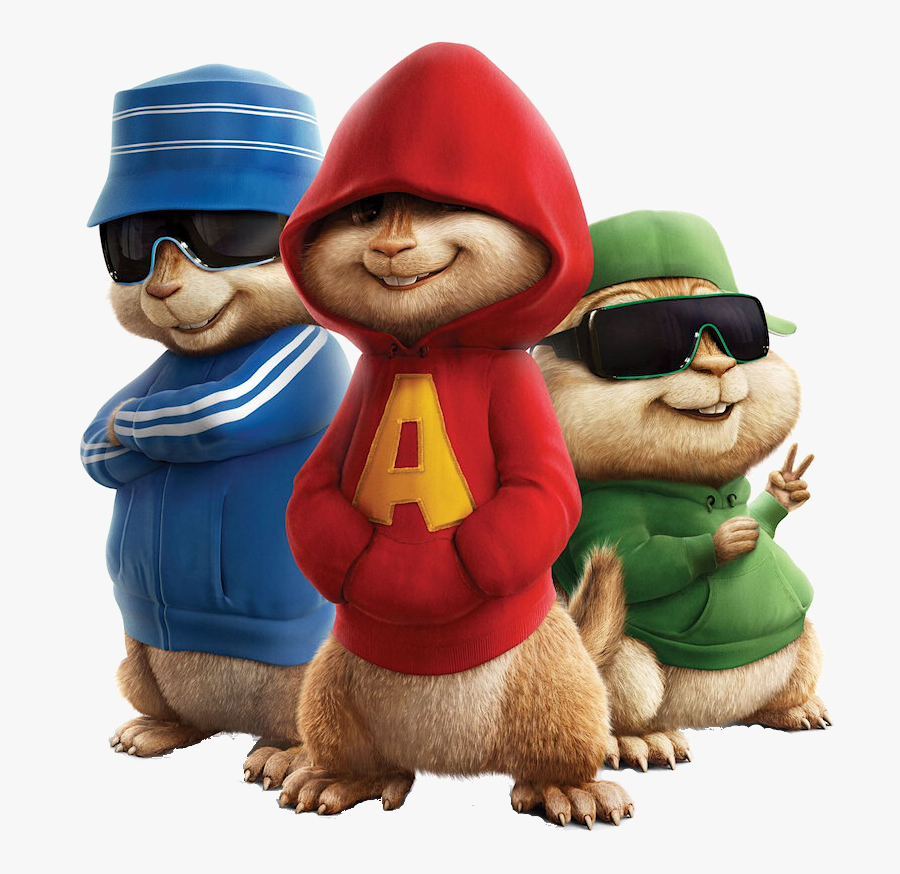 Alvin And The Chipmunks Pose, Transparent Clipart