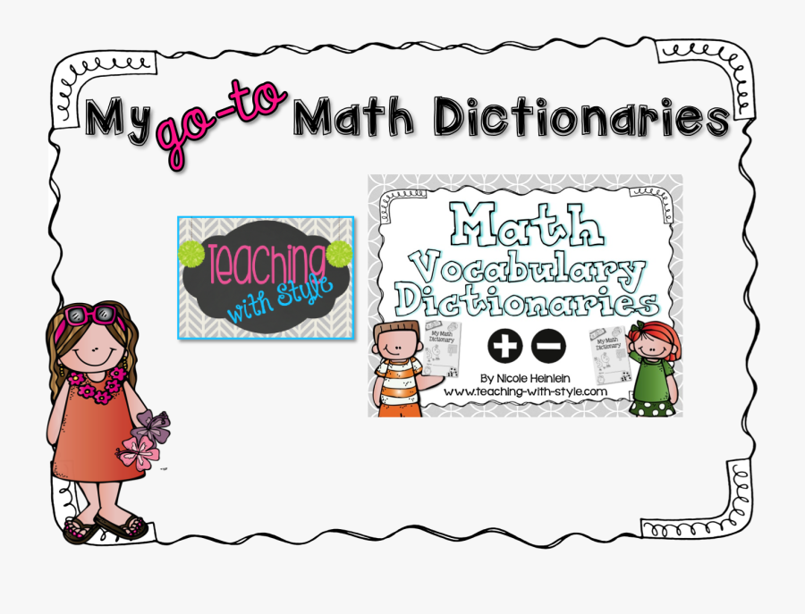 Dictionary Clipart Word Problem - Cartoon, Transparent Clipart