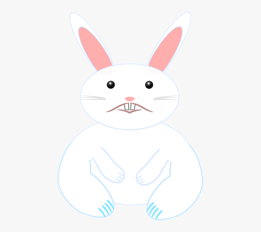 Rabbit Animal - Domestic Rabbit, Transparent Clipart