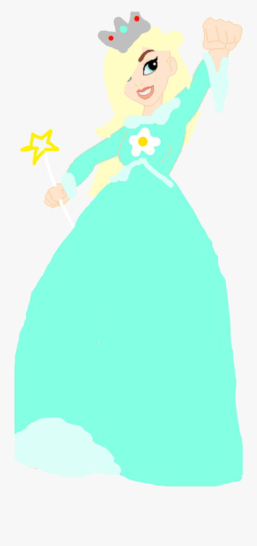 Fart Clipart Rosalina - Illustration, Transparent Clipart