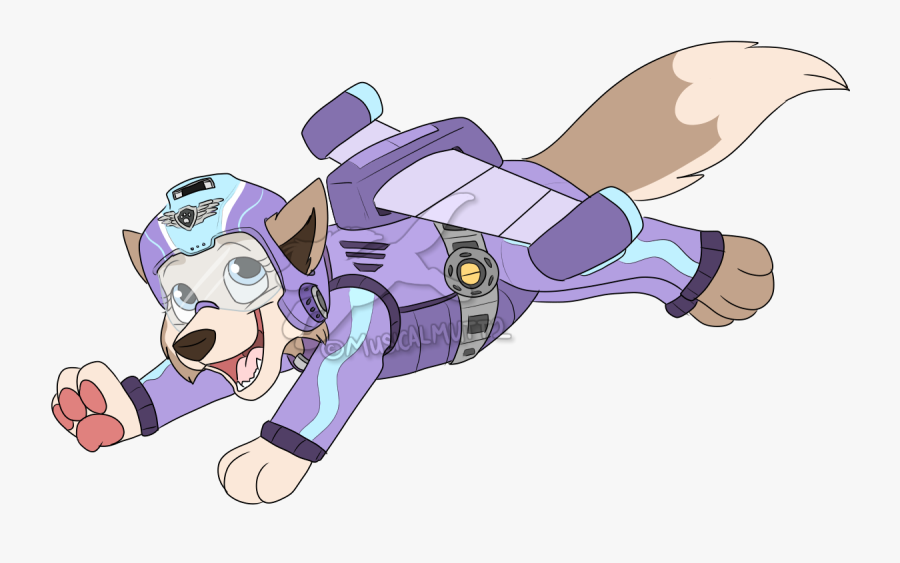 Air Patrol Tundra - Paw Patrol Air Pups Everest, Transparent Clipart