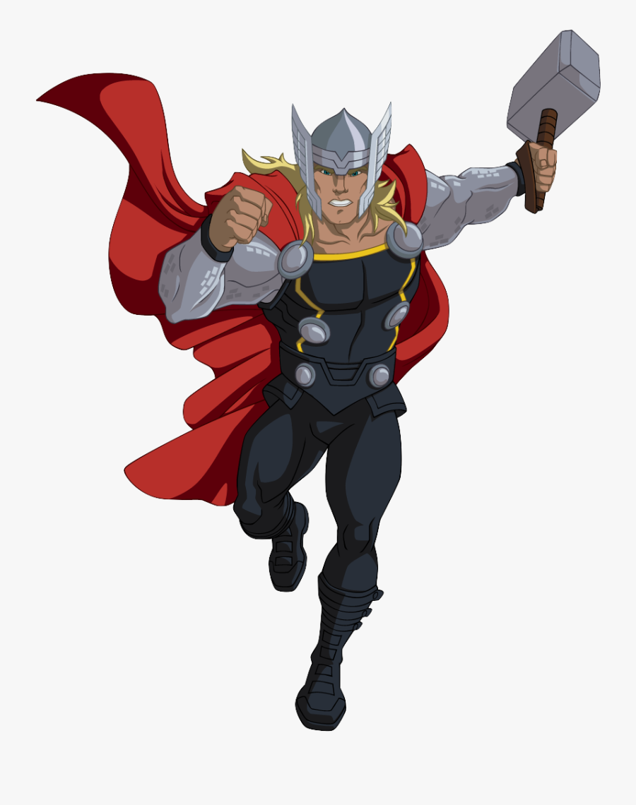 Marvel's Avengers Assemble Thor, Transparent Clipart