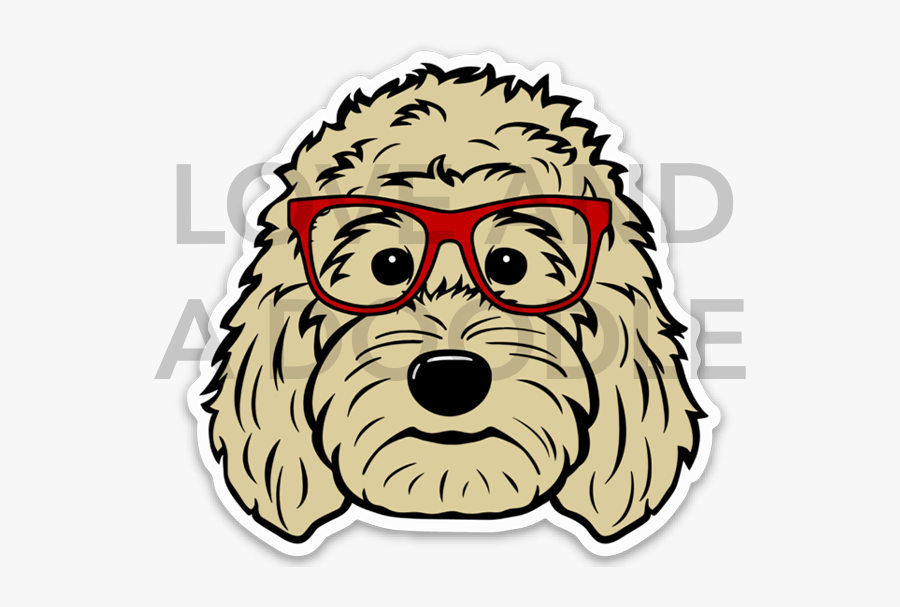 Goldendoodle Clipart, Transparent Clipart