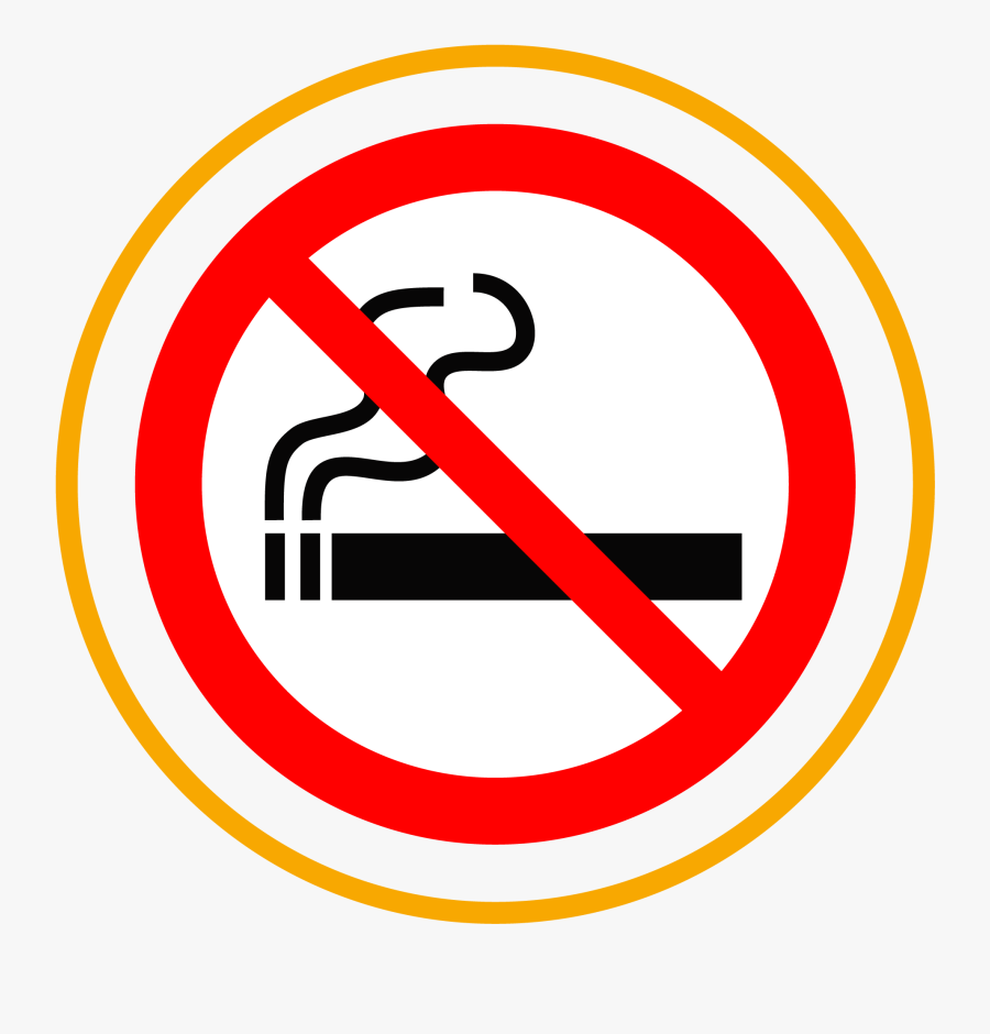 Logo De Prohibido Fumar, Transparent Clipart