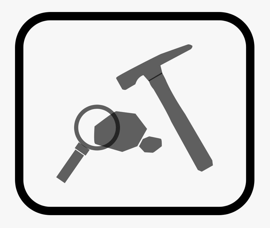 Geologist - Clipart - Dibujo De La Geología, Transparent Clipart