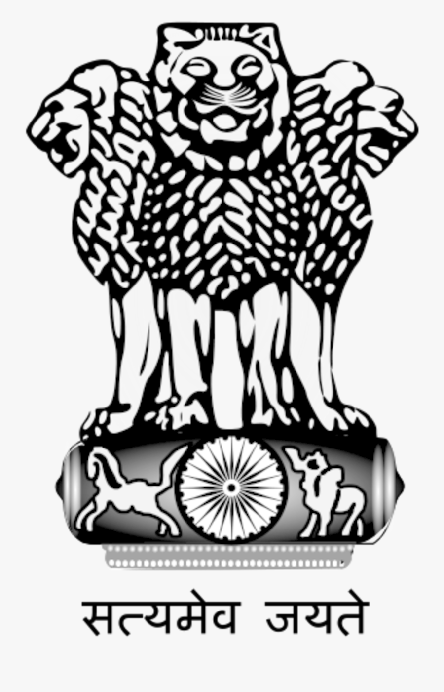 National Emblem Of India Png, Transparent Clipart