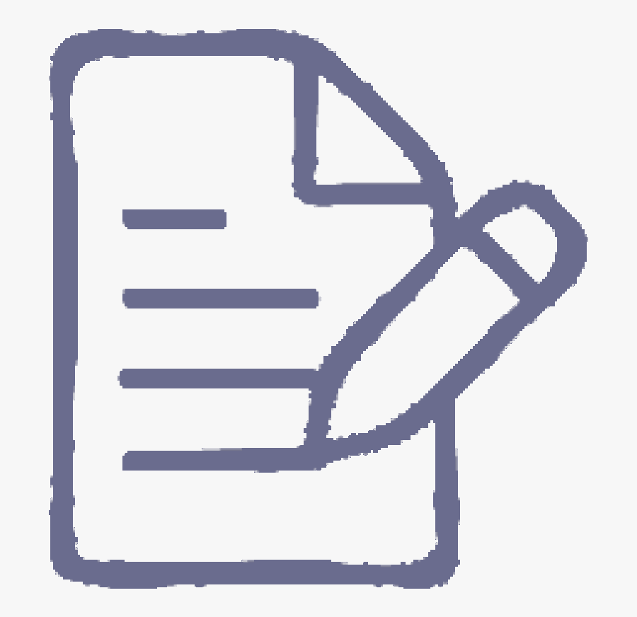 Forensic - Hand Drawn Form Icon, Transparent Clipart