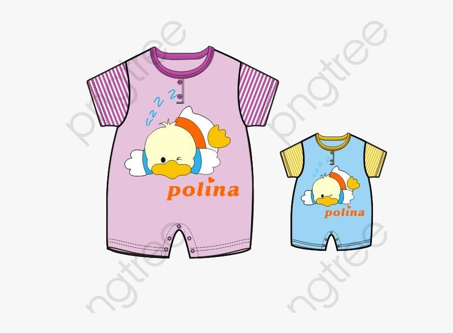 Gym Clothes Clipart - 嬰兒 衣服 卡通, Transparent Clipart