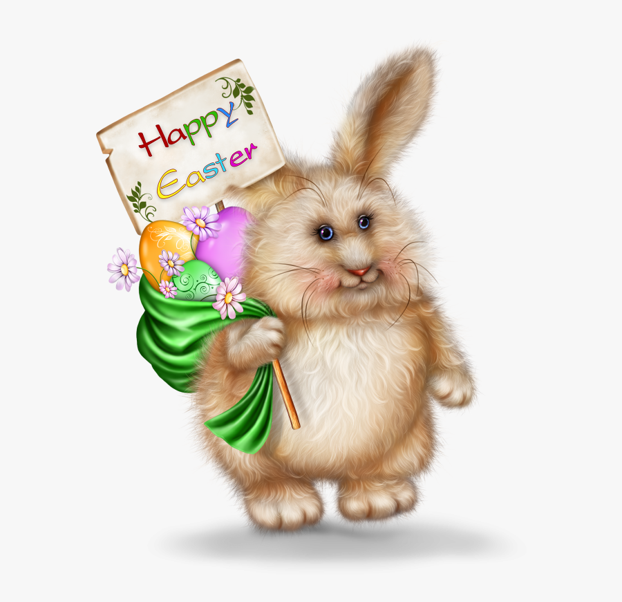 Easter Bunny, Transparent Clipart